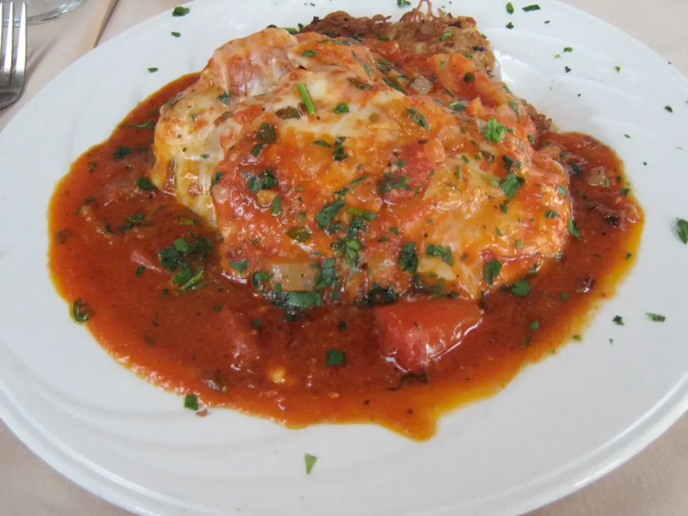 Chicken Pizzaiola